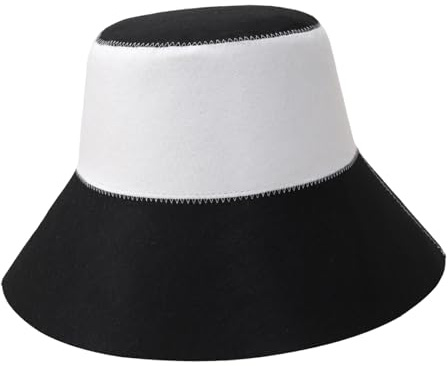Gralara Sauna Hat Hecho de Fieltro Grueso Accesorio Portátil Y Práctico Protege El Cabello Del Sobrecalentamiento Cómodo Y Apto para Hombres Y Mujeres en Sesi, Style a