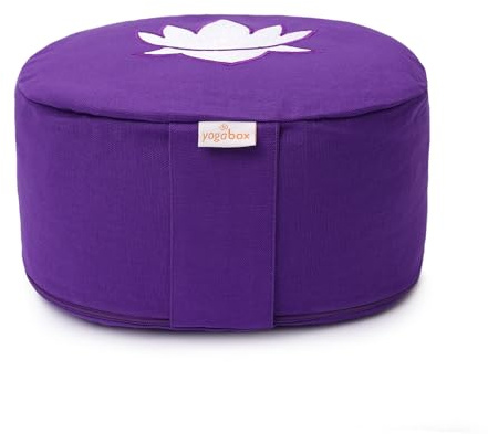 Yogabox Meditationskissen/Yogakissen Lotus oval