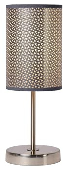 Lucide MODA - Tischlampe - Ø 13 cm - 1xE27 - Grau