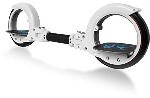 C6S Skatecycle Faltbares Waveboard mit zwei Rädern für Jugendliche und Erwachsene