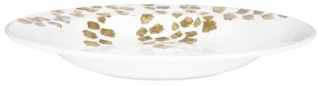 Wedgwood Vera Jardin Rim zuppa, 22,9 cm, bianco e oro