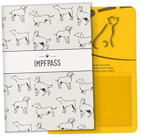 OLGS Impfpasshülle für Tiere Lovely Pets Schutzhülle für dem Impfpass Tierpass Hülle Haustier Geschenkidee (watchdogs, Impfpasshülle ohne Personalisierung)