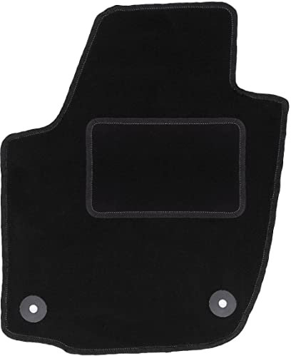 Wielganizator Automatte – Passend für Skoda Roomster kombivan 2006-2015 – Velours – Autozubehör - Praktische Fußmatte Auto – 1-teilig - schwarz