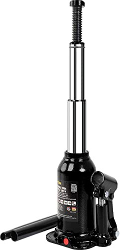 Torin Ath80402XB Cric Bouteille soudé à Double bélier pour réparation Automobile et Ascenseur de Maison 4 tonnes (3,6 kg)
