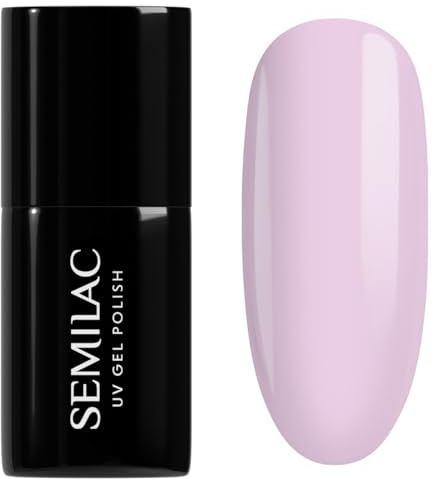Semilac UV Nagellack Hybrid 582 Natural Rose 7ml Kollektion Naked Nails