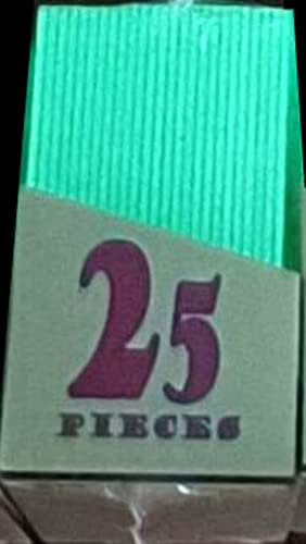 docsmagic.de 4 x 25 Luminous Toploader Thick 55pt - 3 x 4 - Glow in the Dark - 70 x 96 mm