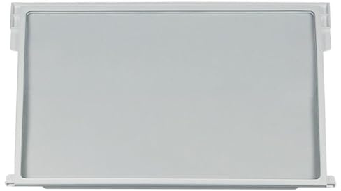 LUTH Premium Profi Parts Glasplatte oben mit Rahmen für Kühlteil 465x300mm kompatibel mit Gorenje in Kühlschrank KühlGefrierKombination 163336