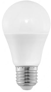 GASIASHOP SRL UNIVERSO LAMPADINA LED E27 AC/DC 12V 24V BULB A60 10W 900 LUMEN (BIANCO FREDDO)