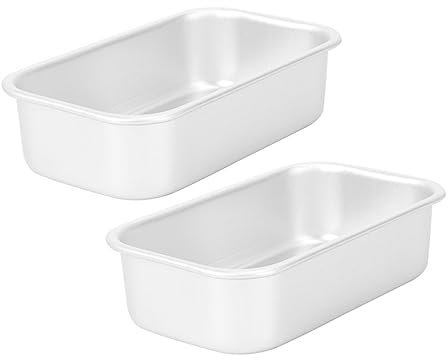 Cabilock Moldes Para Tartas y Tostadas De Aleación De Aluminio Ideales Para Fiestas y Hogares