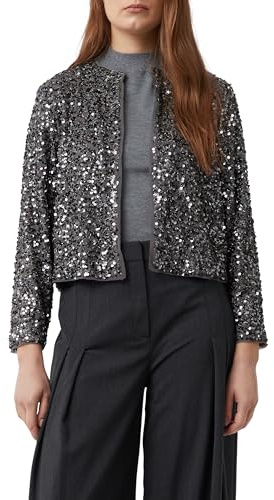 Comma Blusenjacke mit Pailletten