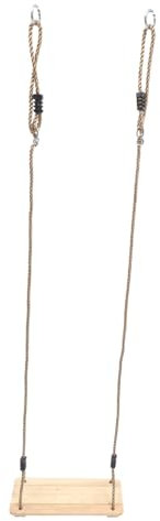 Toddmomy Wooden Swing for Yard Boys and Girls Hanging Swing Chair Indoor Outdoor Suitable for Boys and Girls Garden Play Equipment