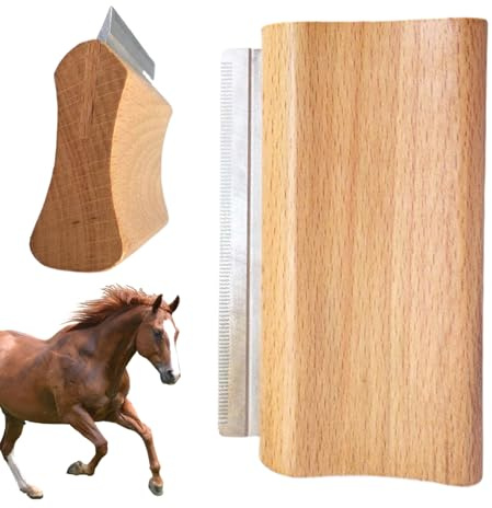 Hunde Bürste Gegen Haarausfall,Hundekamm | Holz-Entwirrkamm Für, Katze & Heimische Pflege