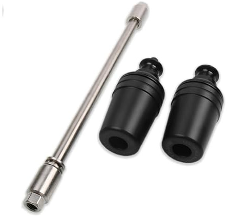 Protection Contre Les Chutes De Moto pour Ducati 696 796 795 pour Street Fighter 848 1100 Moto Protection Contre Les Chutes Cadre Curseur Carénage Garde Crash Protector(Noir)