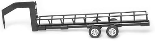 Little Buster Toys Gooseneck Hay Dump Trailer | 1:16 Scale All-Metal Ranch Accessory | Functional Hay Dump Feature with Rubber Tires | Collector Display Piece for Seasonal Farm Setups
