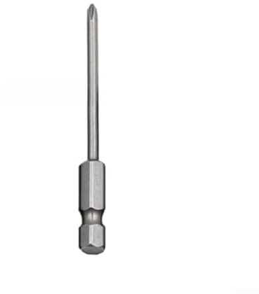 10 punte magnetiche PH1 per cacciavite a croce, 3,5 mm, 65 mm, per lavorazione del legno e lavorazione dei metalli con gambo esagonale da 1/4, compatibile con trapani elettrici e cacciaviti manuali