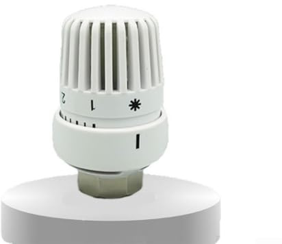 Testa termostato M30 x 1,5, valvola di controllo della temperatura del radiatore regolabile M30 x 1,5 con protezione antigelo per una regolazione precisa della temperatura nei sistemi di riscaldamento