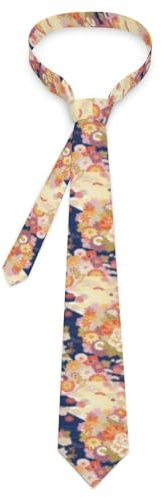 Dyscalibro Corbata tradicional japonesa para hombre, 7,5 cm, para fiestas y bodas, Kimono tradicional japonés, 7.5