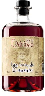Lágrimas de Granada Licor de Endrinas Pacharán Artesanal 1L 24% Vol | Premium