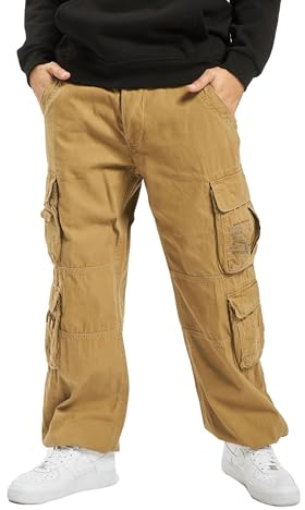 Brandit Pure Vintage Pants, Color: beige, Size: XXL