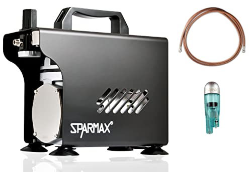 Compresor silencioso en seco Sparmax AC-501X para aerógrafo