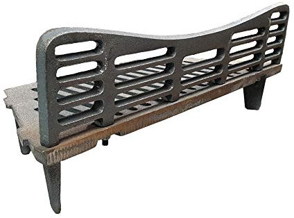Manor A.L. Cast Iron Bottom Fire Grate Complete with Coal Guard - 18 Open Fire