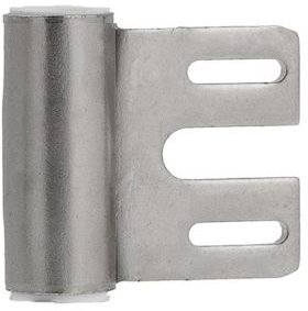 ck-türbeschläge Industriell Platiert Stahl Rahmenteil für 3-tlg. Bänder 38,5 mm für Stahlzargen (1)