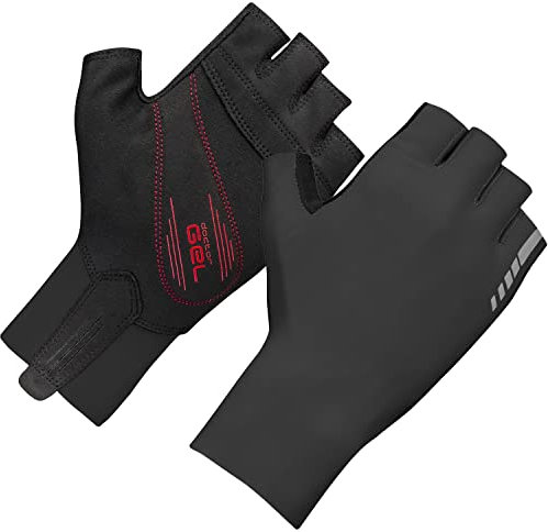 GripGrab Unisex – vuxen Aero TT aerodynamisk professionell cykelsport race handskar, svart, M