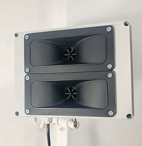 Répulsif ultrasonique professionnel d'extérieur 220 volts à utilisation continue - lutte antiparasitaire version améliorée oiseaux