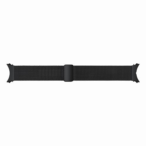 SAMSUNG Milanese Band Small Stainless Steel Smartwatch Strap for Galaxy Watch4 40 mm, Watch5 40 mm, Watch6 40 mm, Black