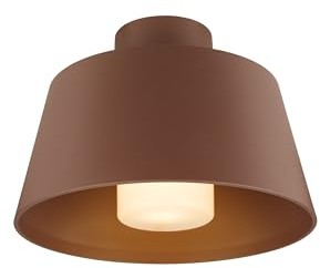 SLV Deckenaufbauleuchte 1007582 / Beleuchtung für Wände, Wege, Eingänge, LED Spot außen, Aufbau-Leuchte Outdoor, Gartenlampe, Decken-Strahler / E27 IP65 13W rost