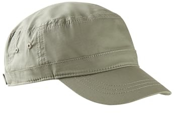 camel active Herren Cuba Cap aus einem Baumwollmix Dunkelgrün, Menswear-OS