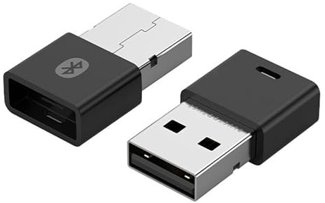 Adaptador USB - Adaptador Bluetooth Negro, 5.3, transmisión inalámbrica, Compatible con Dispositivos, fácil conexión y Uso. *