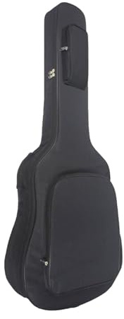 harayaa 36 Und 38 Zoll Große, Gepolsterte Gitarrentasche mit Verstellbaren Schultergurten Und Tragegriff, Tragbarer, Weich Gepolsterter Gitarrenkoffer für
