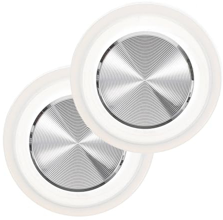 Healifty Manette de Jeu Mobile Portable 2pcs en PC Blanc, Poignée de Commande pour Téléphone Gamer, Améliore de Réaction pour Jeux sur Smartphone
