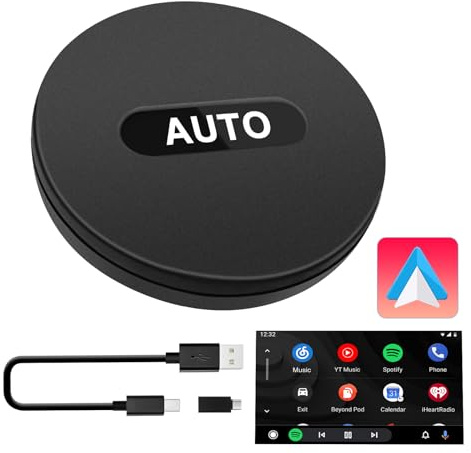 Autoradio Android Auto Adattatore Wireless Compatibile per OEM Auto Prodotte 2017-2024 | Compatibile Auto 2017-2024