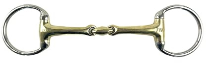 Equine Smile ES0211 JW - Morsetto a testa d'oliva, in rame e acciaio inox, spessore 16 mm (11,5 cm)