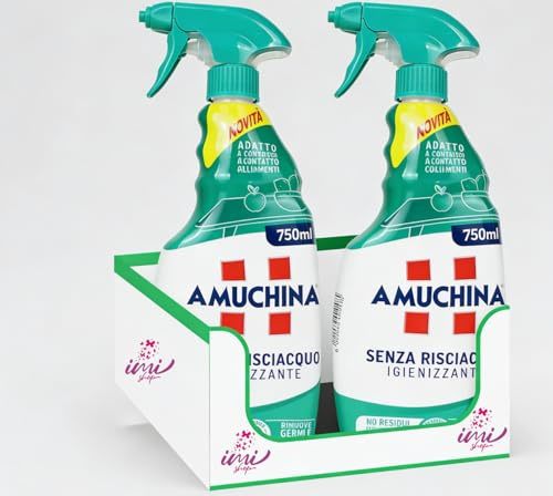 Spray Igienizzante Senza Risciacquo 750 ml, Formato Spray con Grilletto, Senza Risciacquo 2/4/6 Igienizzante Spray (2)