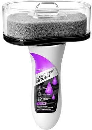 Rimuovi Pellicola Parabrezza Spazzola Antipioggia Per Parabrezza 100 ml | Spazzola Pulente Antipioggia Pellicola d'Olio Adatto A Auto, Camper, SUV, Berlina, Camion, Casa, Esterni, Garage E Officin