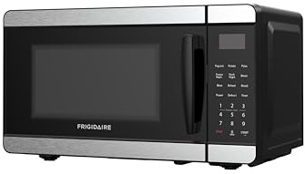 Frigidaire Countertop Microwave - Digital Control Panel - 6 Auto Cooking Settings - 10 Power Levels - Child Safety Lock - 0.7 Cu. Ft., Stainless Steel