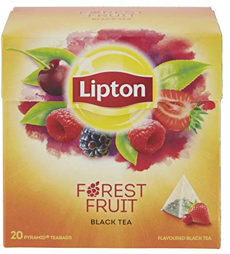 Lipton - Té con aroma de frutas del bosque, 20 x 1.7 gr
