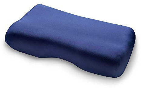 TEMPUR Jersey-Kissenbezug für Millennium/Original Schlafkissen, Spannbezug mit Gummizug, One Size (S/M/L/XL), Blau