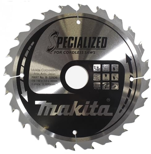 Makita Specialized Saegeblatt, 190 x 30 mm, 24Z, B-32926