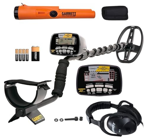 Garrett at Gold Metalldetektor, wasserdicht, mit Kopfhörer und propointer bei Pinpointer