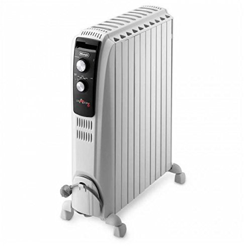 qtimber Radiatore a Olio (10 elementi) De'Longhi Dragon 110612302 2500W 18.01 x 69.8 x 56.49 cm