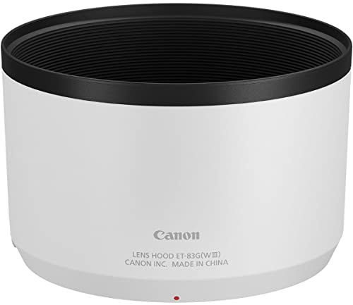 Canon Streulichtblende ET-83G (WIII) (für RF 70-200mm F4L is USM, Gegenlichtblende, Sonnenblende), schwarz