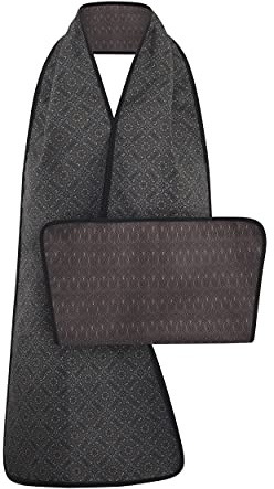 Reversible Adult Bib Scarf - Dignified Alternative to Adult Bibs | Washable and Reusable Clothing Protectors (Fitzgerald)