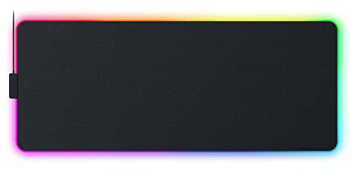 Razer Strider Chroma - Hybrid-Gaming-Mauspad mit Razer Chroma RGB (Hybrid-Mauspad, 19 RGB Beleuchtungszonen, XL-Format, Rutschfeste Unterseite) Schwarz
