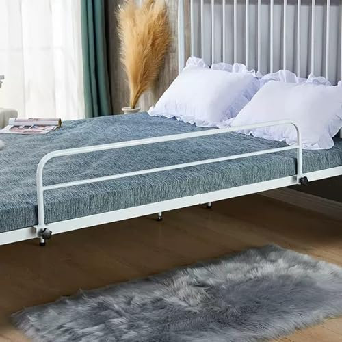 GLDWEY Adjustable Bed Rail for Elderly, Attachable Safety Gates for Medical Beds, Grab Bar to Prevent Falling on Bed, Bed Rail, for Pregnant Women, Disabled