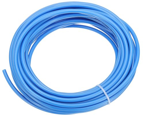 PATIKIL Pneumatique Tube 1/4 OD 39 pieds, 6mm OD 4mm ID PU Air Ligne Tuyau Tube pour Air Compresseur Raccord ou Fluide Transfert, Bleu
