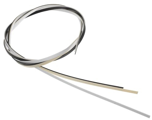 ifundom 3 Stück Gitarren Purfling aus Abs mit Dekorativer Binding zum Kleben für Mehrlagige Gitarrenbindung Geeignet für Gitarrenbauer Zubehör
